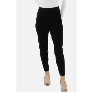 Eileen Fisher Womens Velvet Pull On Leggings Size XL